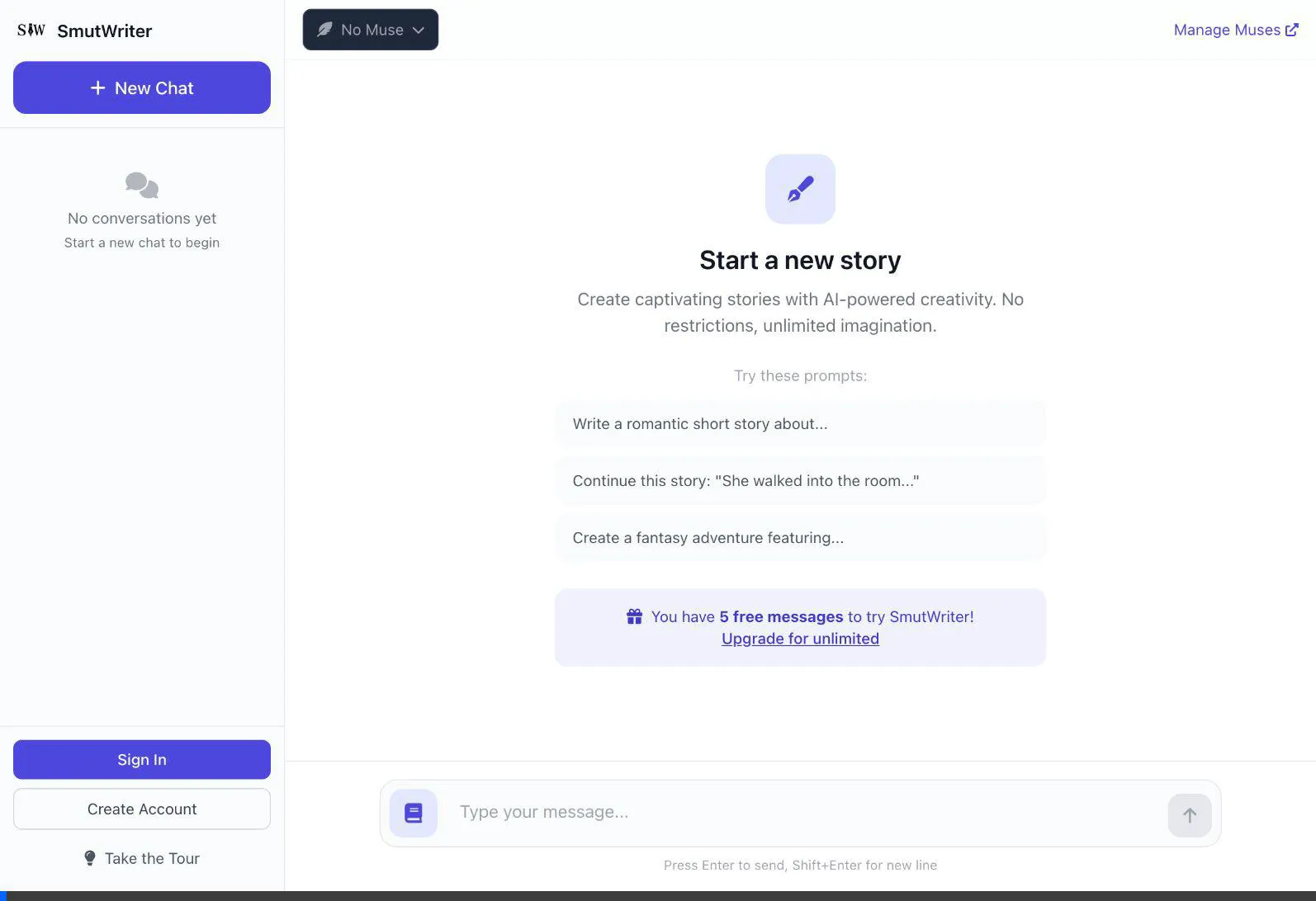 AI Chat demonstration