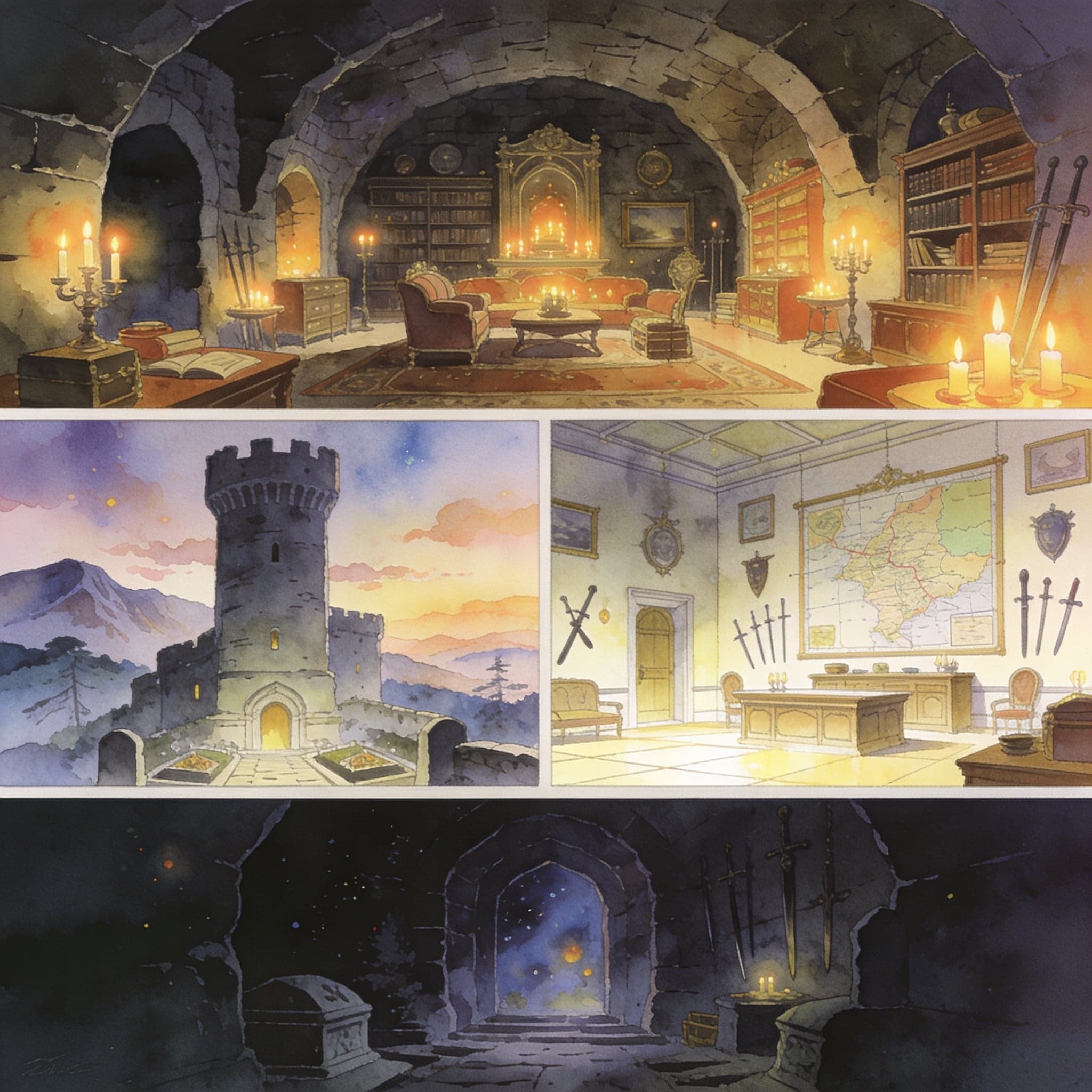 The Four Houses